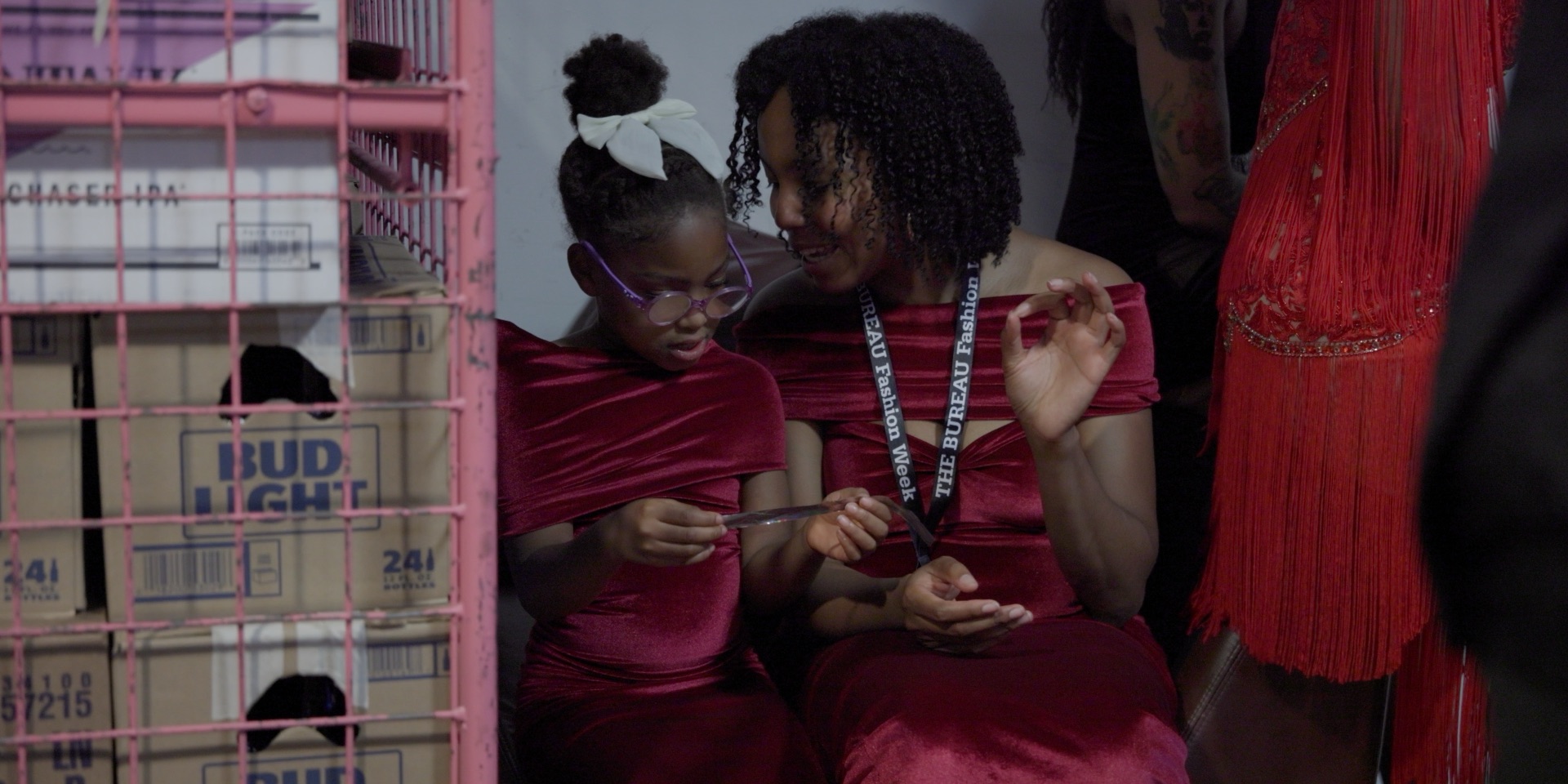 Frame from the Behind the Runway edit